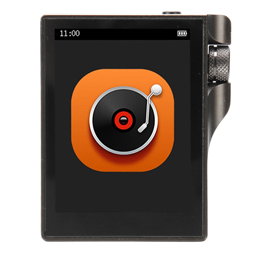 MP3 Player 2.4in Full Touch Screen HiFi Lossless Portable Music Player with FM Radio Electronic Book Black