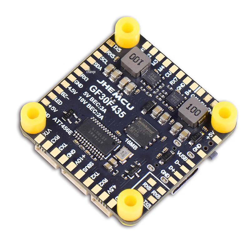 JHEMCU F435 AT32 Flight Controller & 55A ESC for Racing Drones