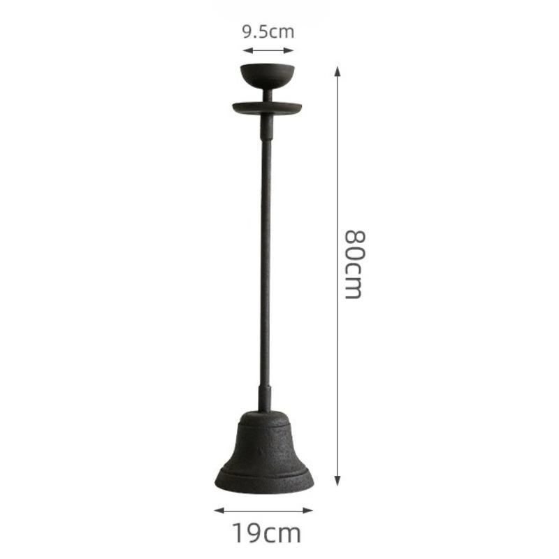 

Retro Candlestick Metal Candle Holders Living Room Modern Luxury Candlesticks Ornament Elegant Wedding Centerpieces Accessories