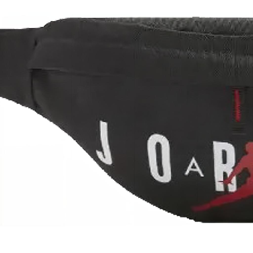Jordan Classic Portable Sports Leisure Air Logo Nylon Crossbody Chest Waist Bag Unisex Bags Black JD2143011GS-001