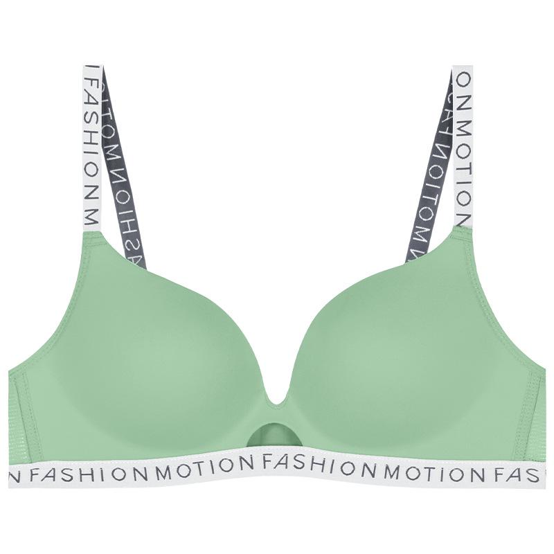 Women's Wireless Padded Bra Set: Adjustable, Push-Up One-Piece for Small Bust