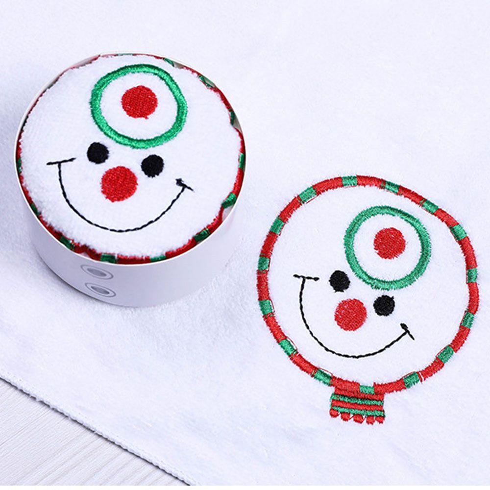 Activity Gift Christmas Decorations Christmas Towel Merry Christmas Gift Cupcake Cotton Towel