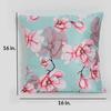KOKO MAISON INC Fleurs De Reve Polystain Cushion Cover | Flap Closure | Digital Printed