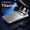 Aluminum Alloy Frame Shockproof PC Frosted Backplate Ultra-Thin Phone Case, for IPhone 17 Pro Max 17 Advanced Protective Cover