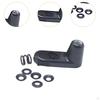 Sun Visor Repair Kit 924-532 Bracket Aluminum Black for Wrangler High Performance Sturdy