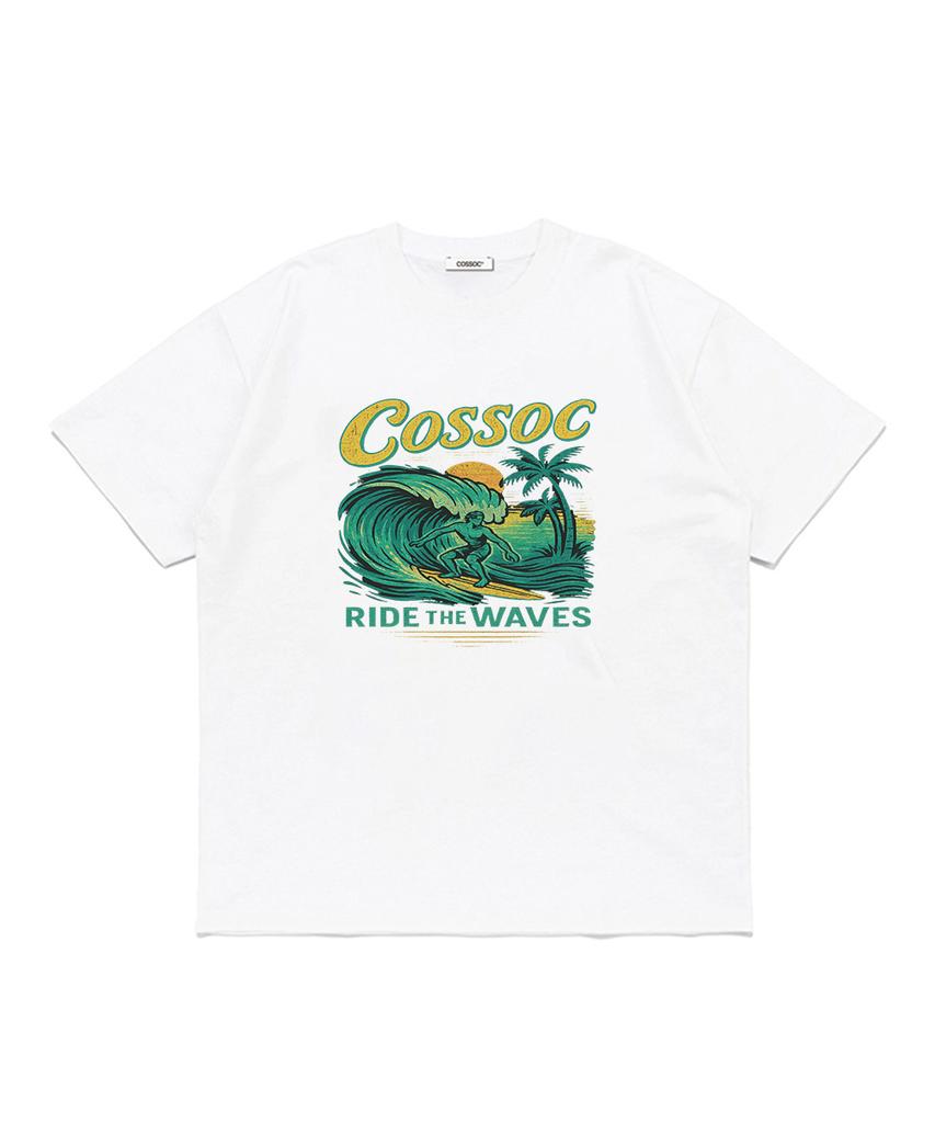 Koso Ride The Wave Short Sleeve T-Shirt (White)