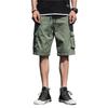 Men's Summer Loose Casual Camouflage Work Shorts, Large-sized Multi-pocket Mid-length Pants Without A Belt
