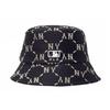 MLB Cotton Polyester Bucket Hats Unisex Black Fashion 3AHTM024N-50BKS