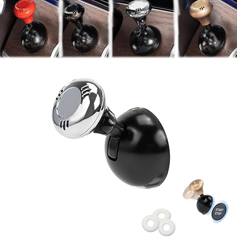 

Car One-Button Start Rocker- Car Joystick Starter,Car One-Touch Start Button Rocker,Car Push Start Button Joystick,Car Start Button Cover,Push to #D