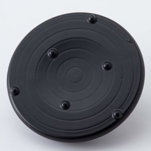 Hase Seito Hase-en Ceramic Trivet, Approx. 17cm, Black, AKH-51