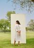 Summer Casual Sleeveless V-Neck Dress Women Cotton Linen Blend Relaxed Fit