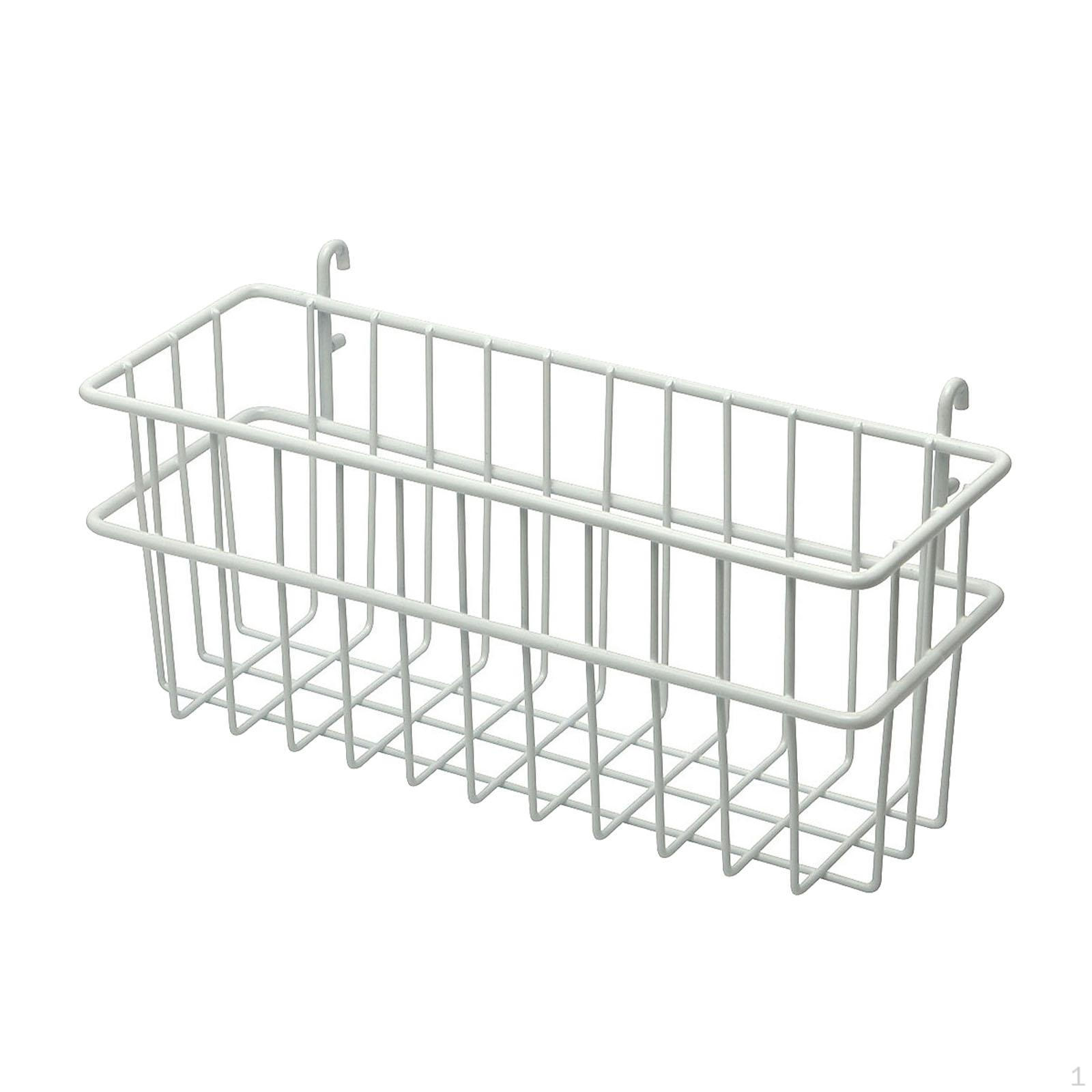 

Hanging Basket for Metal Shelf, Multifunctional Storage Home, Dining Room And S white