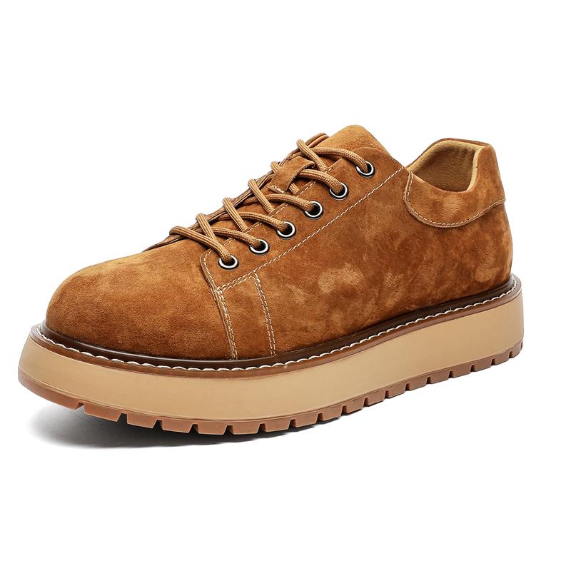 Fashion Casual Genuine leather men's shoes Trendy minimalist style Outdoor Fashion Party leisure walking office Youth quality shoes