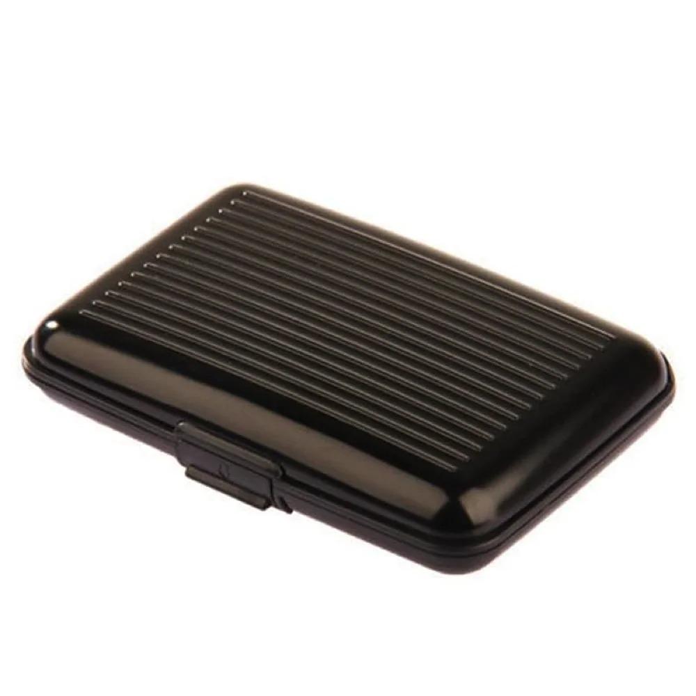 Credit Cards Holder ID Card Case Aluminum Metal Waterproof Bank Card Protection Holder Case Men Women Wallets