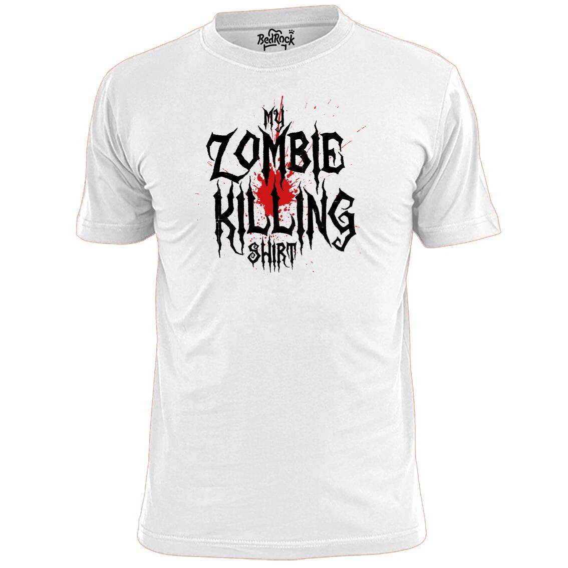 Mens This Is My Zombie Killing Shirt Funny T shirt 2XL