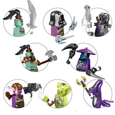 Blocos de Construção Modelo Desenho Animado Anime Lloyd Kai Jay Zane Cole Nya Mini Compatível Montar Figuras de Ação Brinquedos Móveis Blocos de Construção