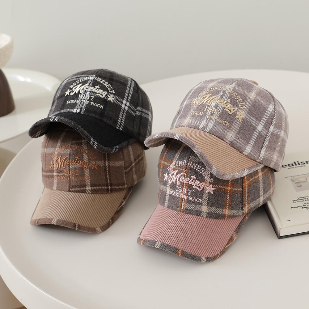 Kids Baseball Cap With Embroidered Letters For Sun Protection And Breathability