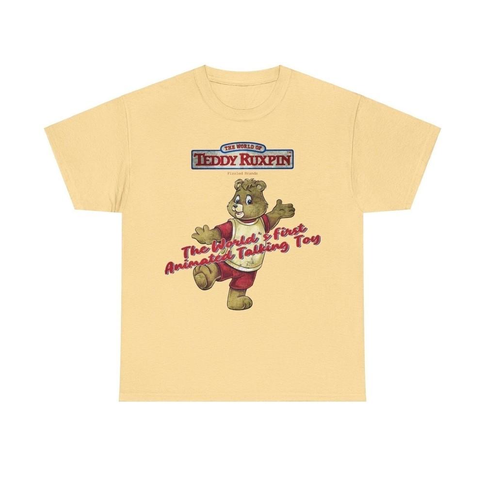 The Teddy Ruxpin Toy Nostalgic Tribute T-Shirt Unisex T-Shirt L