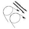 Sunroof Glass Cable Track Guide Rails Repair Kit FL3Z16502C22 Enhanced Performance for Navigator 201