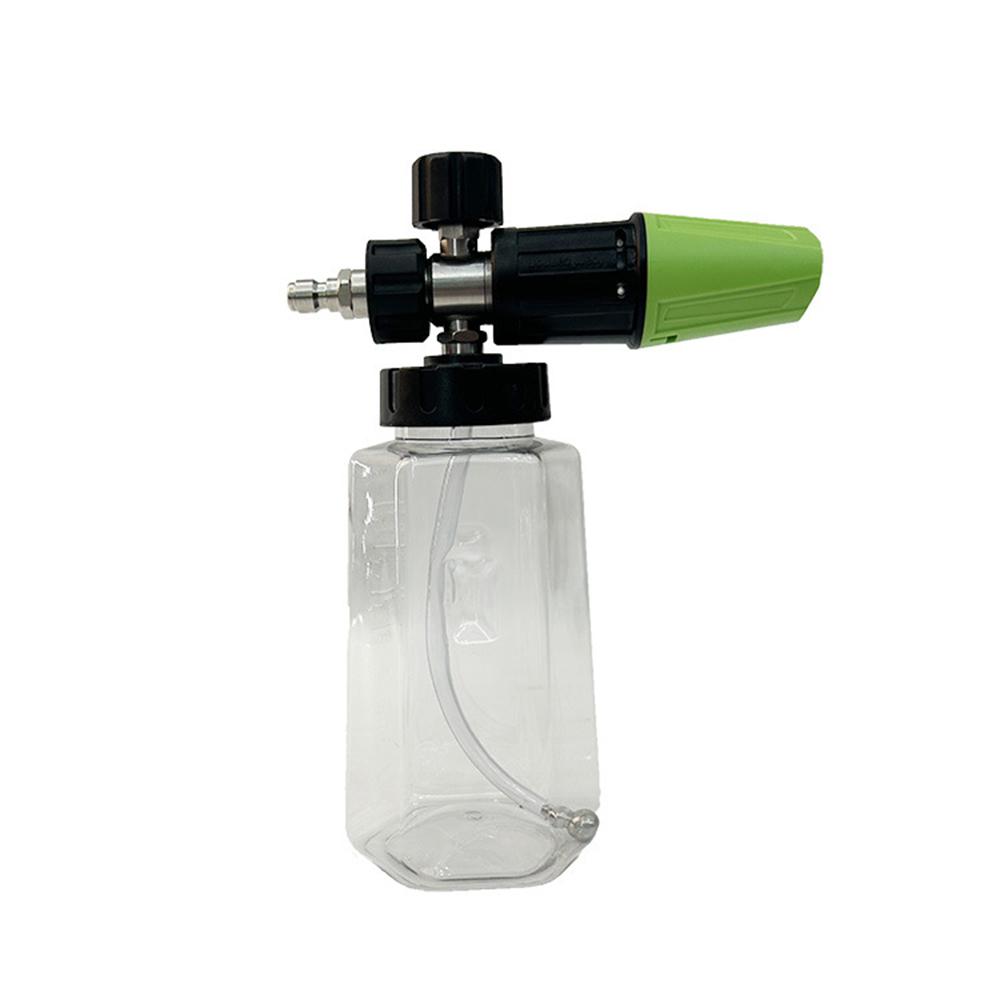 Foam Cannon for Pressure Washer with Dual-Connector Tool, Car Foam Blaster with 14'' Quick Connect