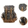 Canvas Backpack Casual Daypack Outdoor Portable Men Women Hiking Travel Rucksack Knapsack for