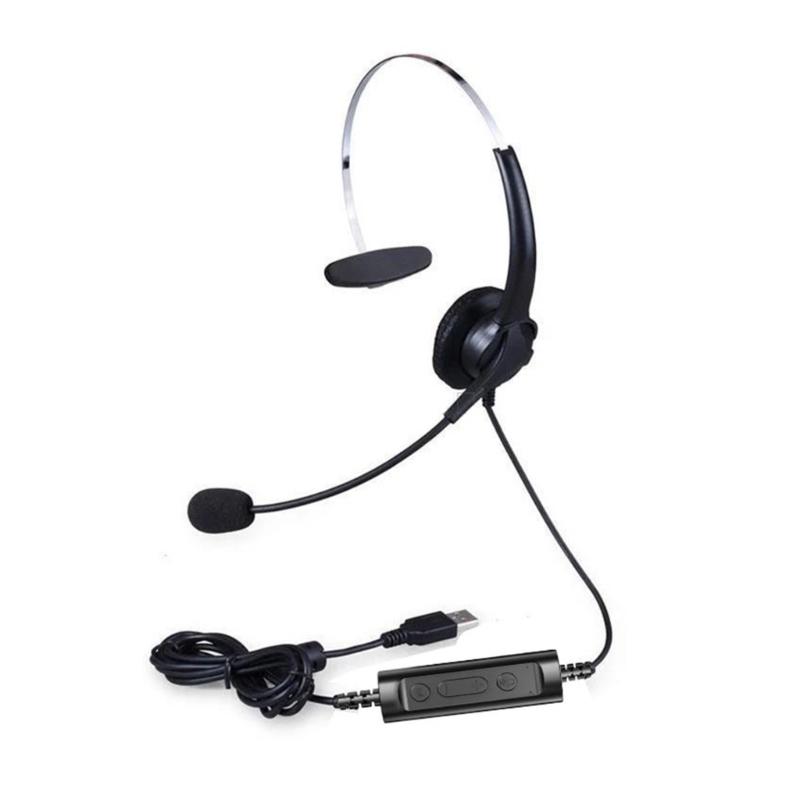 

Corded Telephone Headset with Microphone Call Center Telephone Headphone Noise Cancelling Landline Phone Headset 1