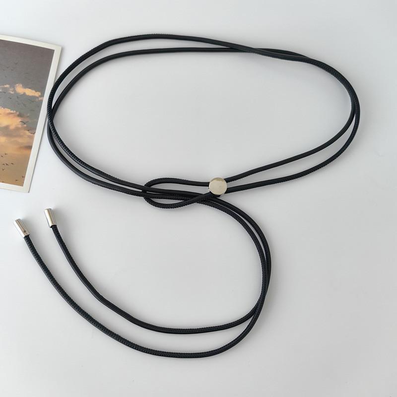 Womens Dress Belt With Alloy Buckle For Office Wear And Elegant Look