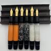 MAJOHN P139 Caneta Tinteiro Grande com Pistão Pena Nº 6/8 EF/F/M Língua de Borracha Dura Caneta de Escrita com Pistão Totalmente de Cobre Rocha Negra Limitada!