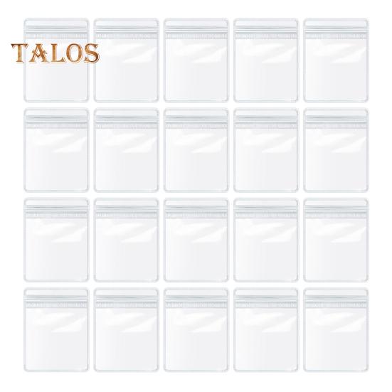 

20/40 шт. прозрачные сумки для хранения ювелирных изделий, пылезащитные, влагостойкие, антиокислительные, водонепроницаемые, серьги, кольца, ожерелья, сумки для хранения с коробкой для хранения A