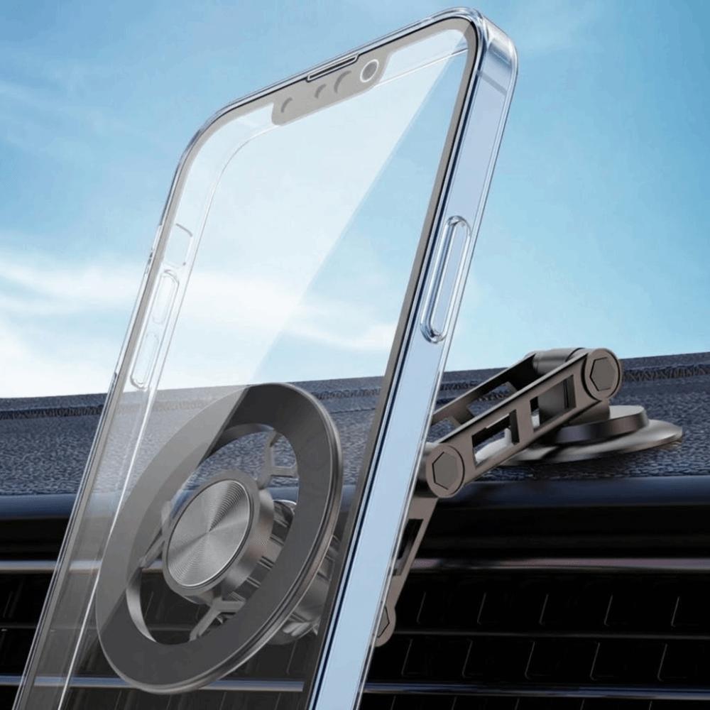 360° Rotation Car Cell Phone Holder Folding Navigation Bracket Vehicle Mount