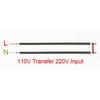 LUJINXUN 300W Air Heater Tube 340/345/350/355/360mm Electric Oven Heating Pipe 6.6mm Green 304SS 110V/220V 300W/350W 2pcs/lot