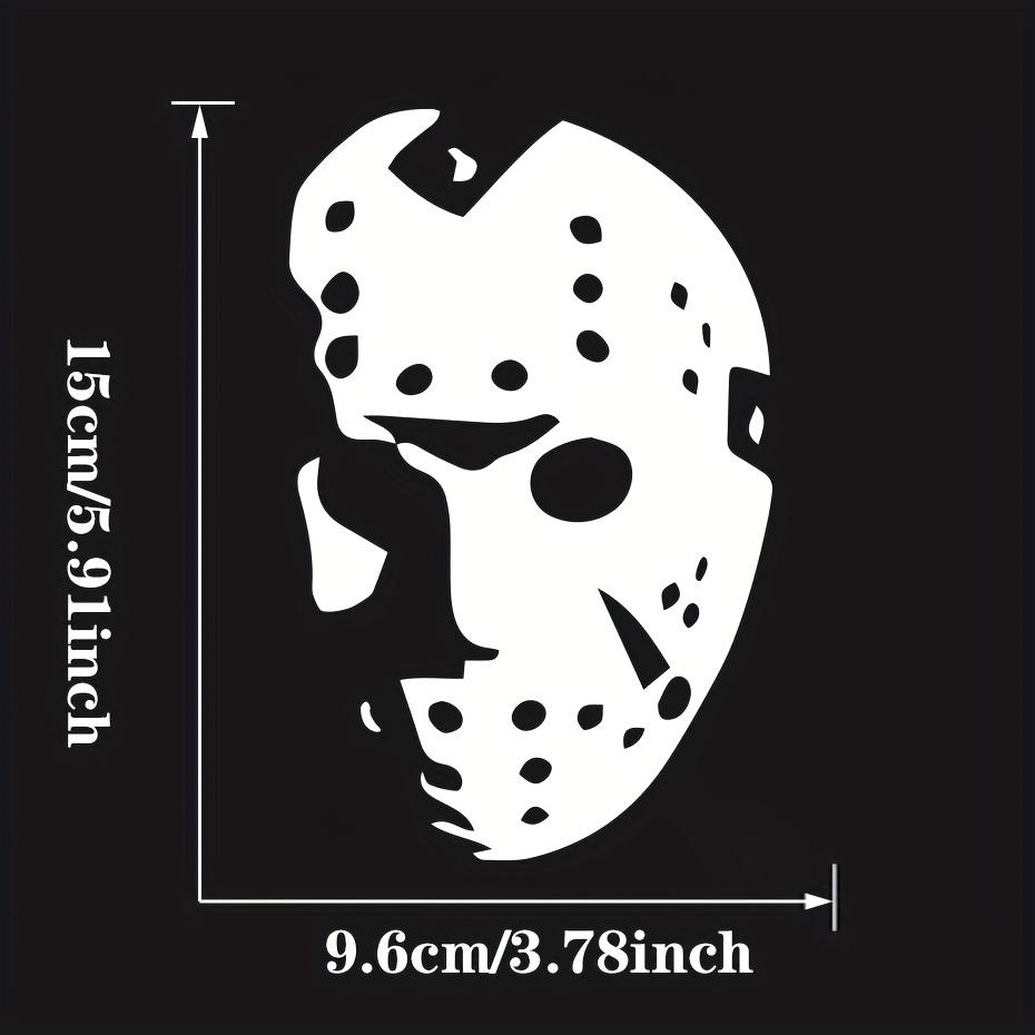 

Напугай их всех: Виниловые наклейки на машину с лицом ужаса Автомобильные наклейки на окно Заднее лобовое стекло Бампер Стайлинг кузова автомобиля Смешной декор Автоаксессуары 9.6x15CM