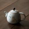 Cute Cat Ceramic Teapot Traditional Tea Pot 280ml