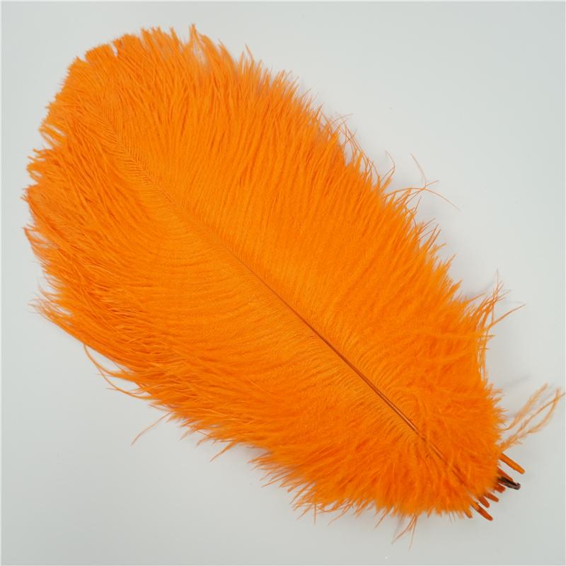 10Pcs Colorful Ostrich Feather Handicraft Accessories Dream Catcher Decoration Jewelry Creation Natural Plume Table Centerpieces