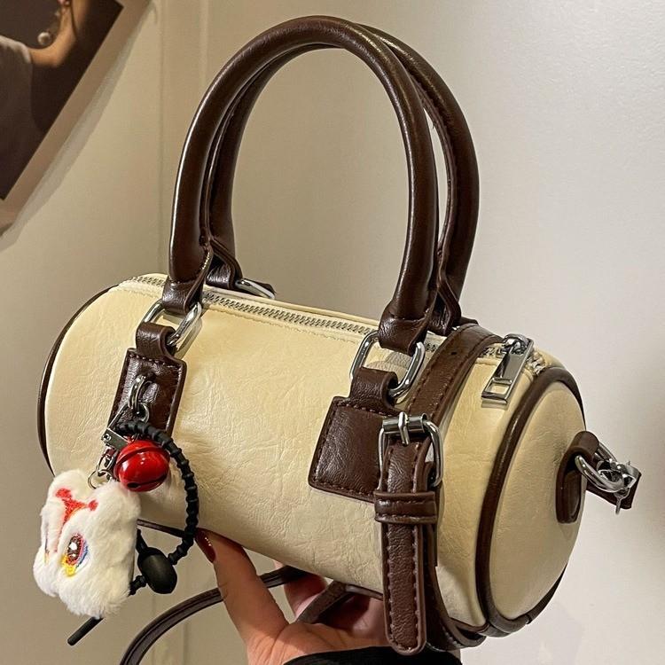 Trendy Cylinder Bag Women's 2024 New Spring Summer High-quality Niche Design Crossbody Bag