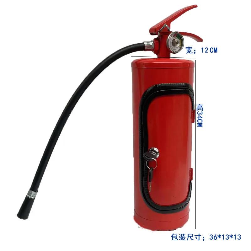 Estintore caldo Mini Bar Regalo di Natale Bar in lattina Simulazione Estintore Ornamento da tavolo Decorazione per la casa