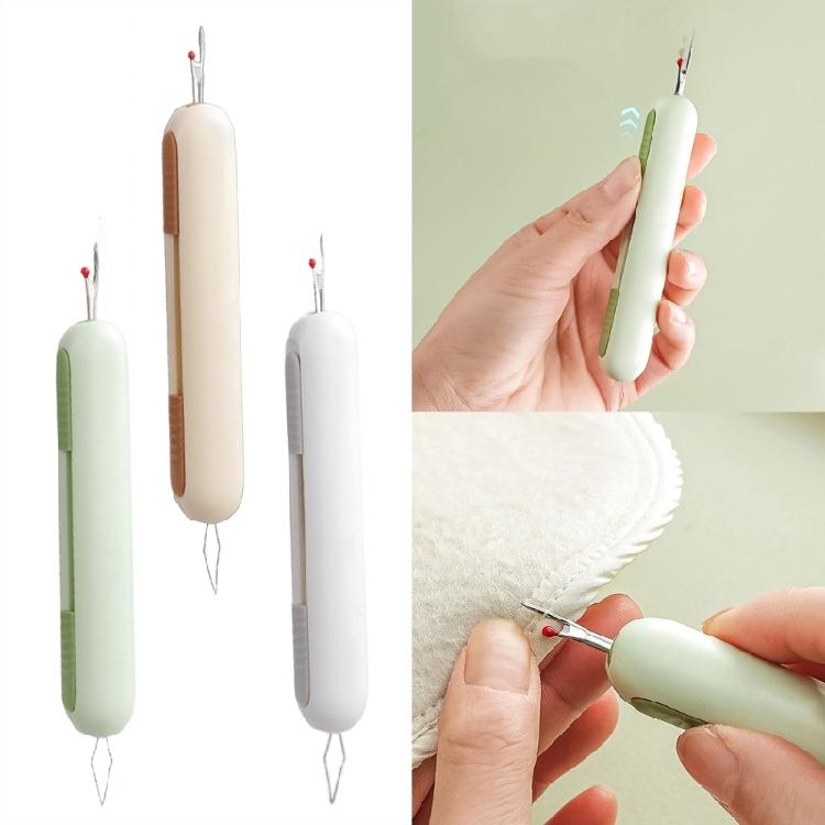 Double Ended Retractable Thread Rippers and Threader Stitching Tool