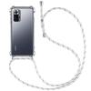 Protective Case - E.F.CONNECTION - Redmi Note 10 Pro - Flexible - Shockproof - Transparent White