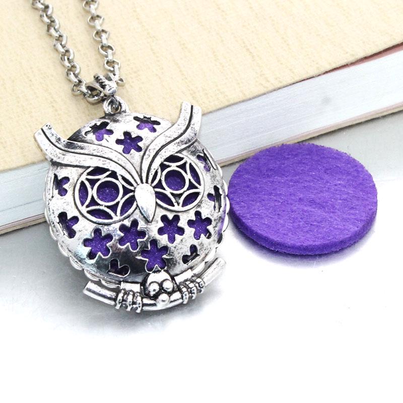 Aromatherapy Necklace Tree of Life Diffuser Jewelry Vintage Open Locket Pendant Essential Oil Perfume Aroma Diffuser Necklace
