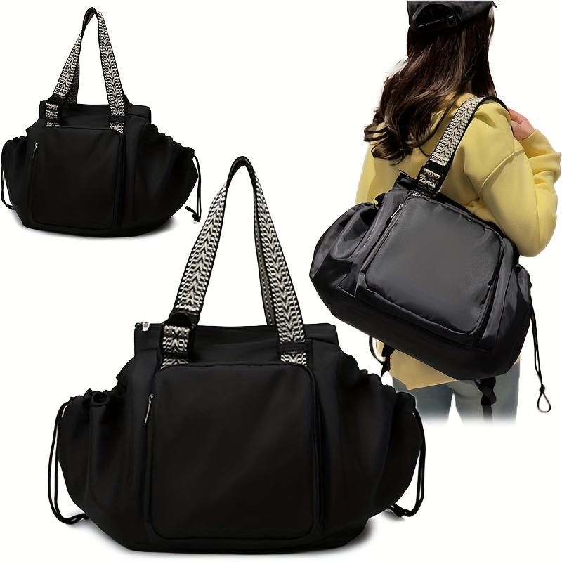 

Large Capacity Convertible Sports Duffel Bag - Versatile Shoulder and Backpack Style, Ideal for Gym, Travel, and Daily Use, Versatile Bag, Gym Bag чёрный