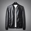 Lederjacke Herren Herbst und Winter Neuer Stil Samt Verdickt Vielseitig Lässig Trendig Übergröße Mantel Baseballkragen Lederjacke