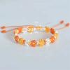 Small Chrysanthemum Woven Bracelet Braided Rope Knot Bracelets  For Lovers