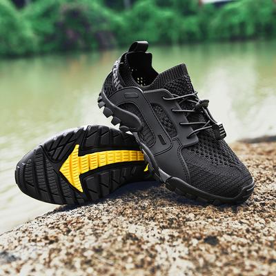 New Beach Shoes Creek Shoes Fishing Shoes Sports Hiking Shoes Casual Non-slip Shoes Trendy Men Mesh Outdoor Couple