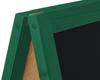Classic S wooden sign (51x90 cm) - green