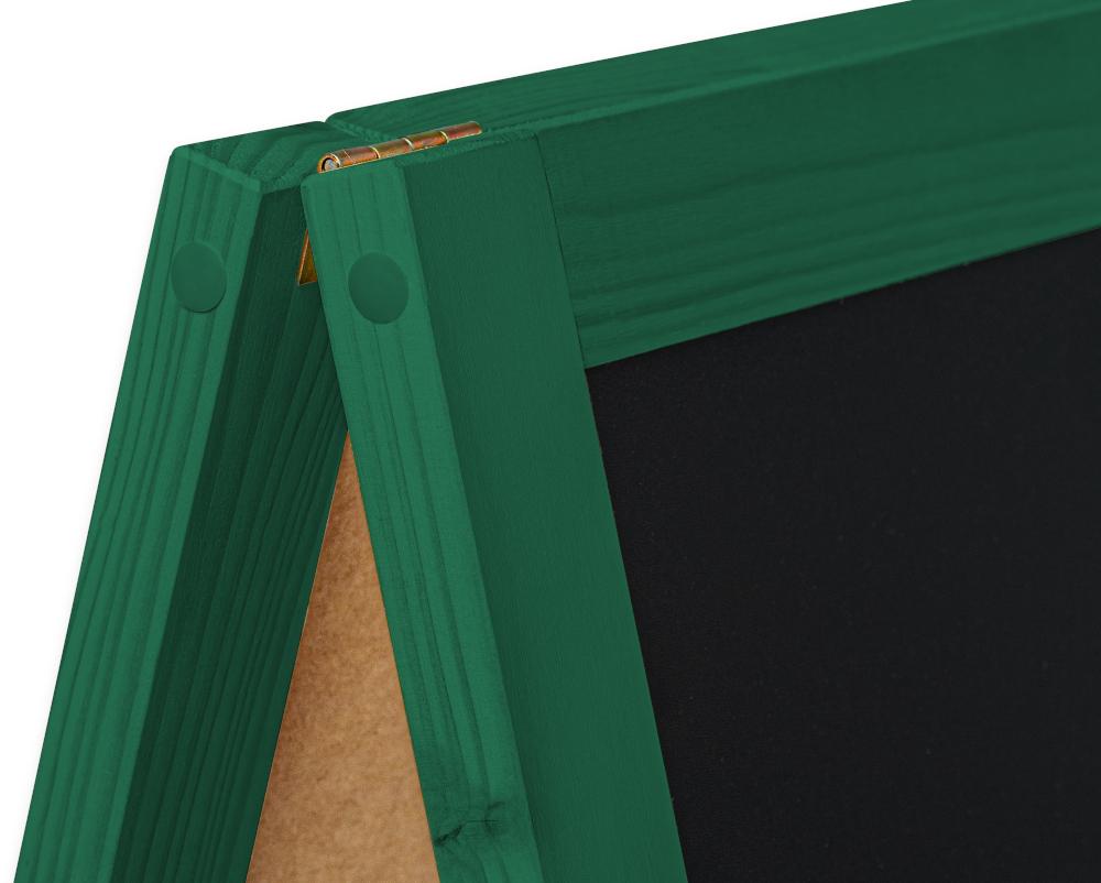 Classic S wooden sign (51x90 cm) - green