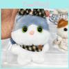 Niedlicher Katzen-Plüsch-Schlüsselanhänger Aus Weichem PP-Material Für Taschen-Deko Und Geschenk