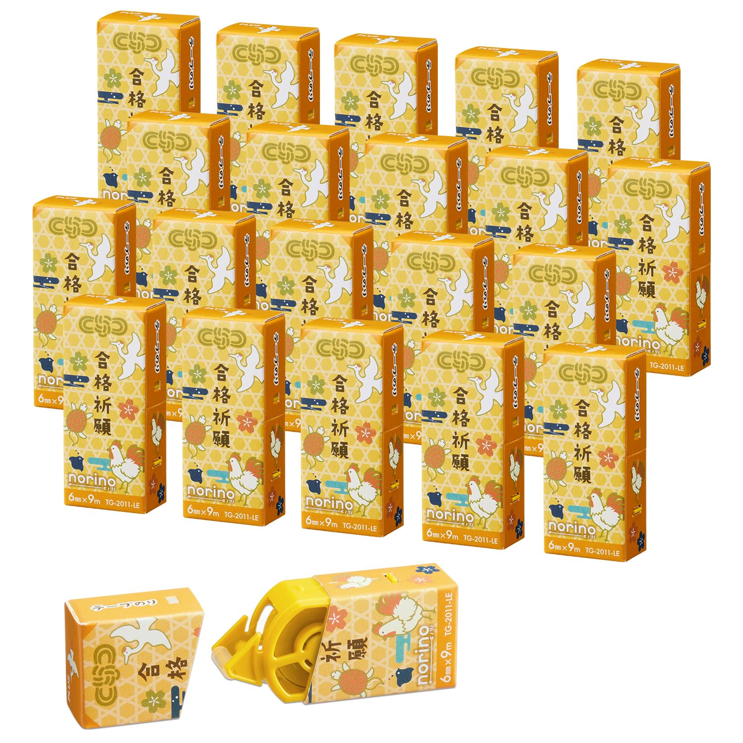 

Клей-лента Plus Norino Paper 20 x 20, футляр, Поддержка на экзамене 25, штук, желтый, TG-2011-LE, 54-680 жёлтый