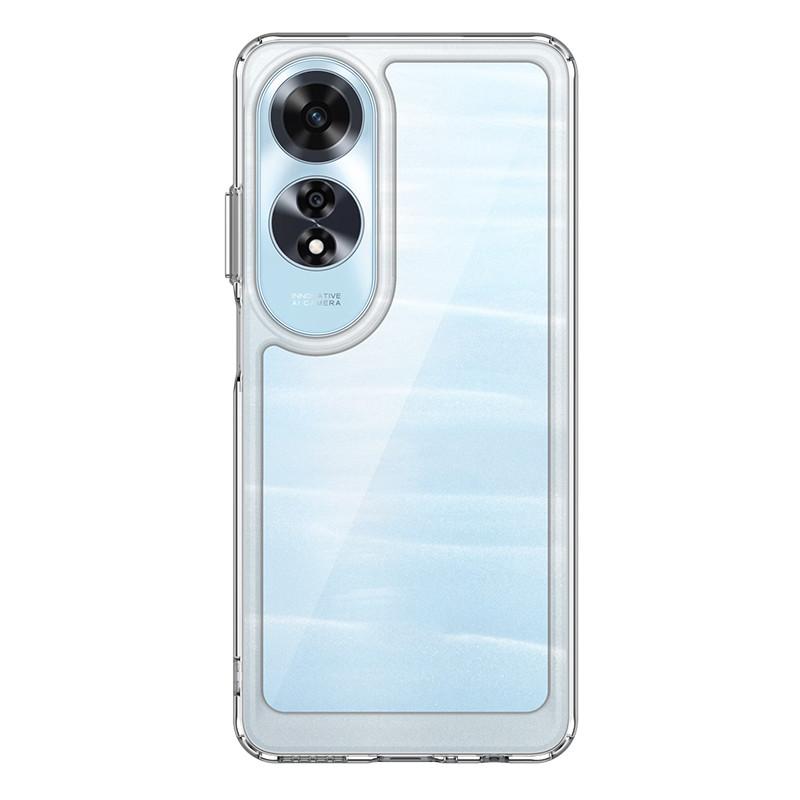 Etui na OPPO A60 Pokrowiec na OPPO A60 4G Ramka TPU Akrylowy panel tylny Bumper Tarcza Ochronne Etui na telefon z tyłu Na OPPO A60 Funda