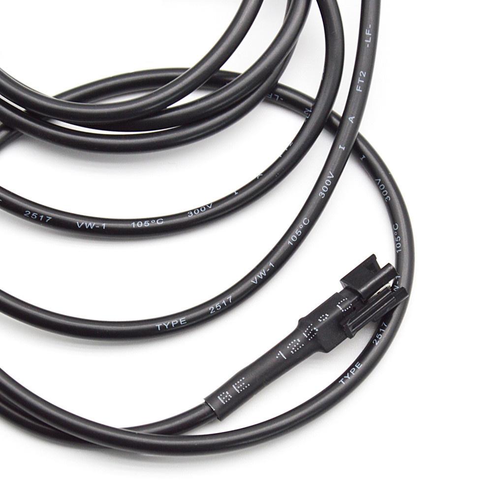 2 stk Ebike Bremsesensor hann 2pin SM-kontakt for elsykkel Kutt av strøm