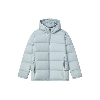 Giacca Piumino Semplice Calda Manica Lunga Business Casual Uomo Capispalla Grigio Gel F11M242908F-GY